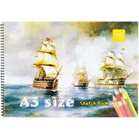 Spiral Sketch Book A3