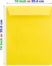 Laminated Envelope 10x14