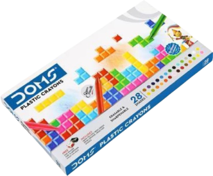 Doms Plastic Crayons 28