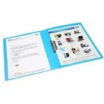 SOLO Punchless File with Lever Clip