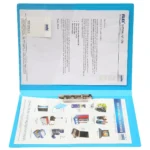 SOLO Punchless File with Lever Clip