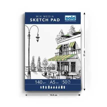 SOLO Mixed Media Sketchpad A5