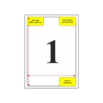 SOLO A4 Self-Adhesive Label Stickers