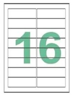 SOLO A4 Self-Adhesive Label Stickers ST16
