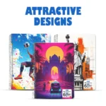 6 subject spiral notebook